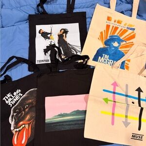 Concert tote bag bundle